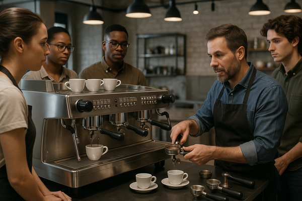 Gecertificeerde barista-training