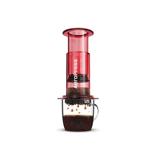 AeroPress Clear Red - Unusual Coffees