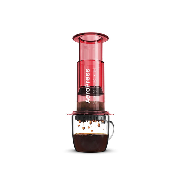 AeroPress Clear Red - Unusual Coffees