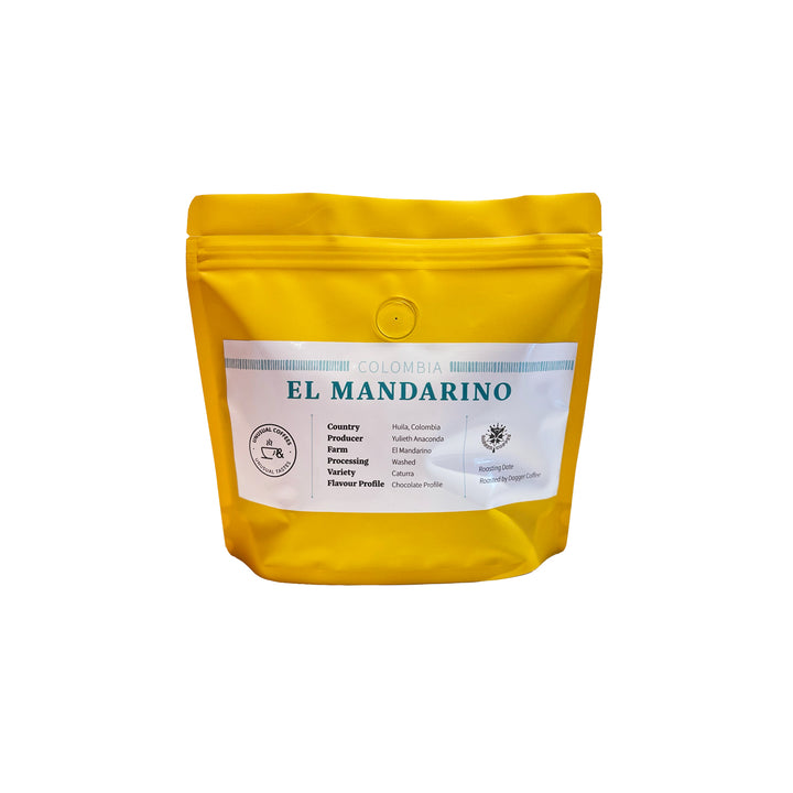 Koffie Colombia, El Mandarino 250 gr - Unusual Coffees