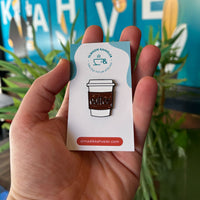 Koffie Takeaway Speld - Pin - Unusual Coffees