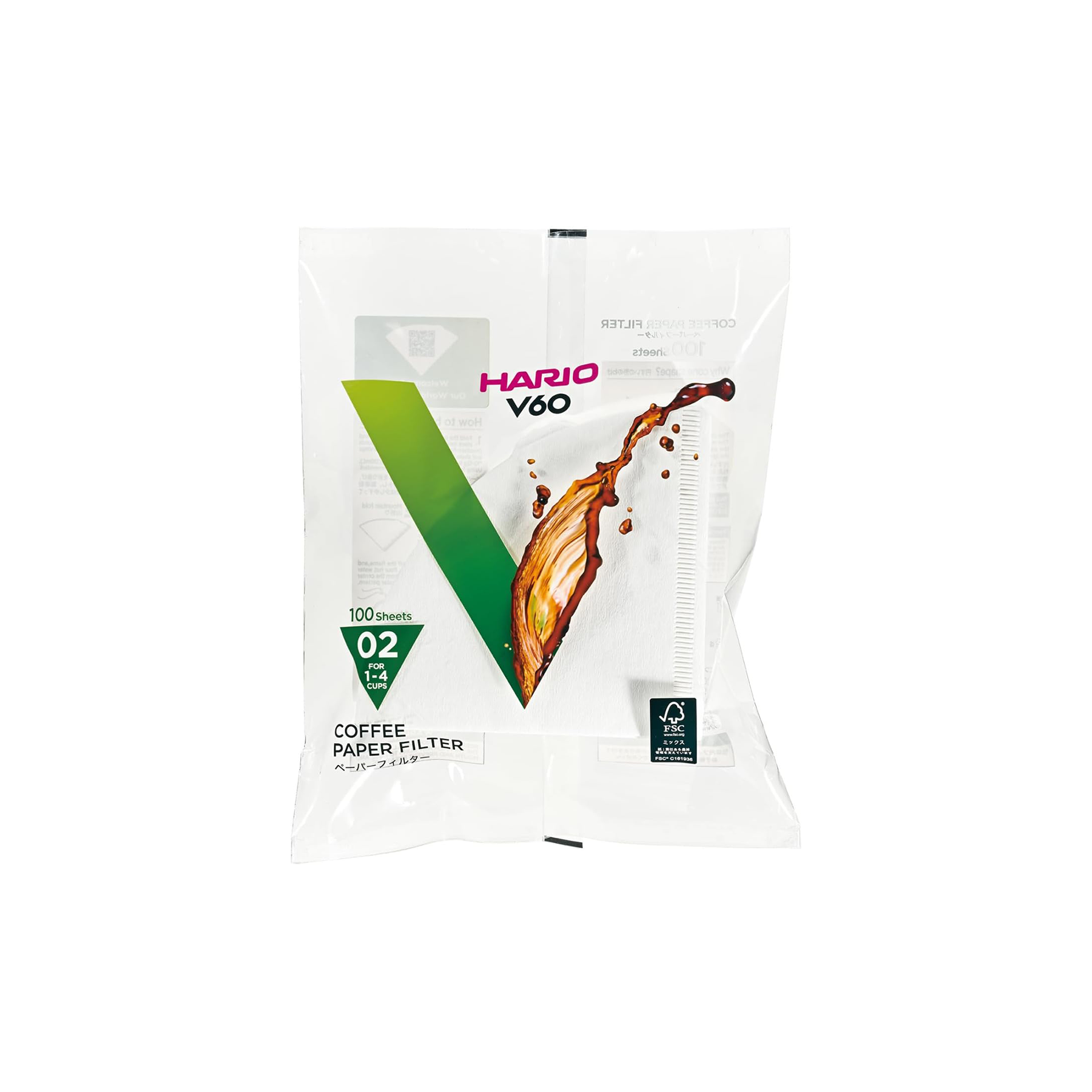 Hario V60 02 Filter Papers (100 Pack) - The Unusual Space - Shop