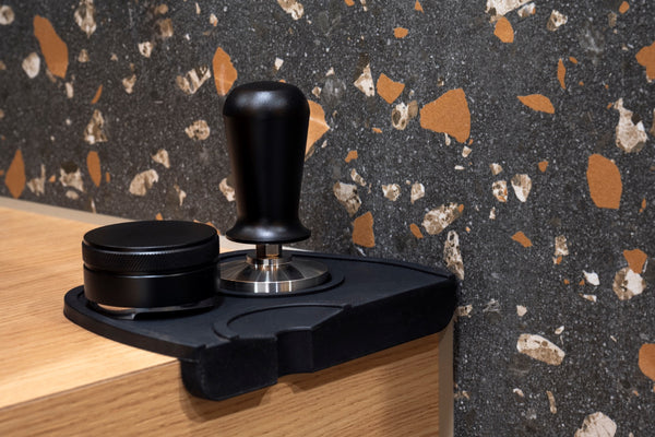 Corner Tamper Mat - Unusual Coffees