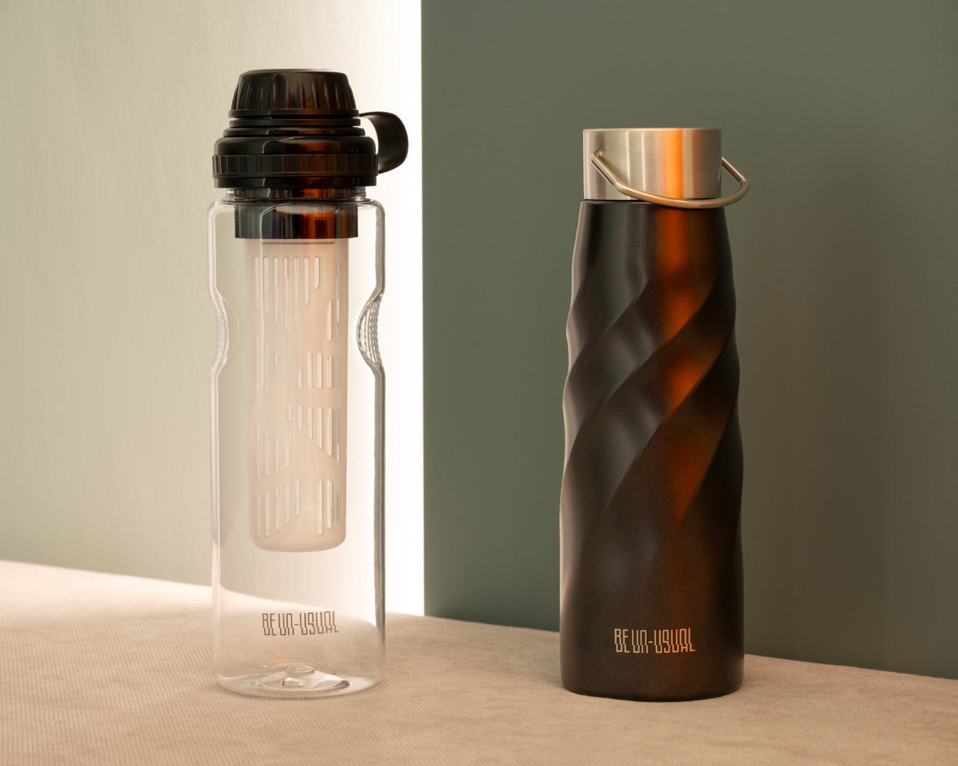 Shop - The Unusual Space - "Be Unusual" Fles 500 ml