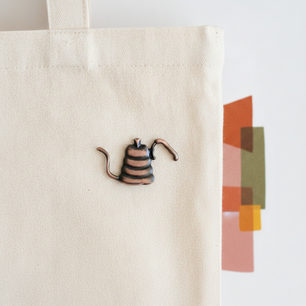 Kettle Badge Pin - The Unusual Space - Shop
