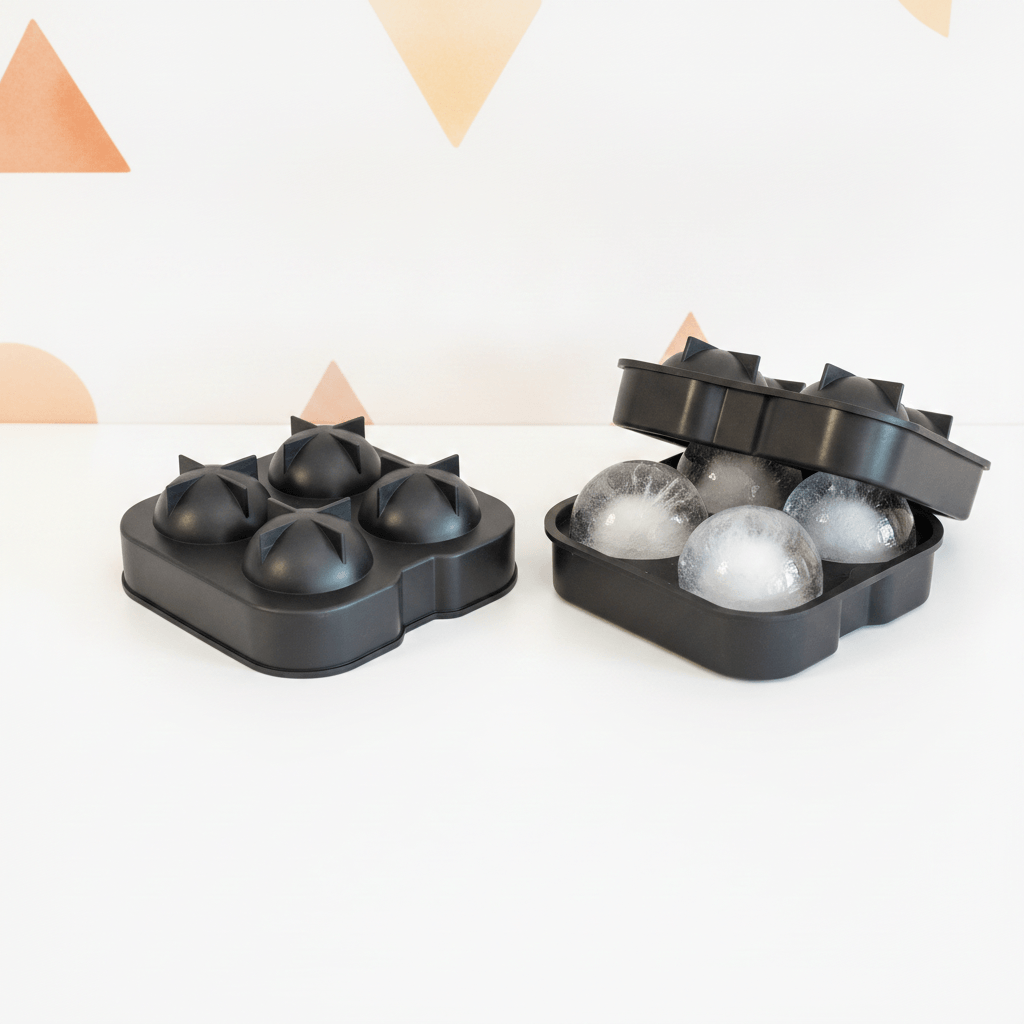 Silicone Ice Ball Mould — 45 mm (Pack of 4) - The Unusual Space - Shop