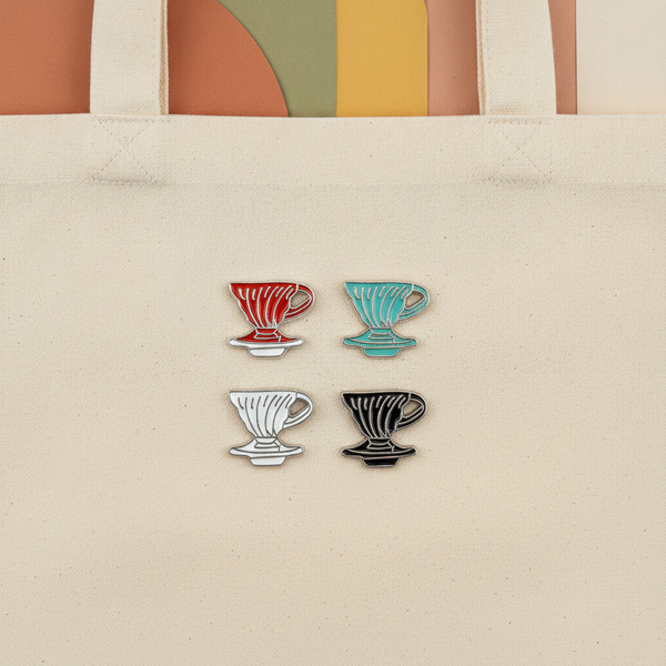V60 Dripper Badge Set – Pin - The Unusual Space - Shop