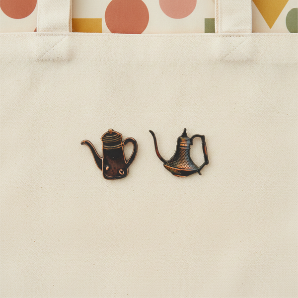 Kettle Badge Pin Set - The Unusual Space - Shop